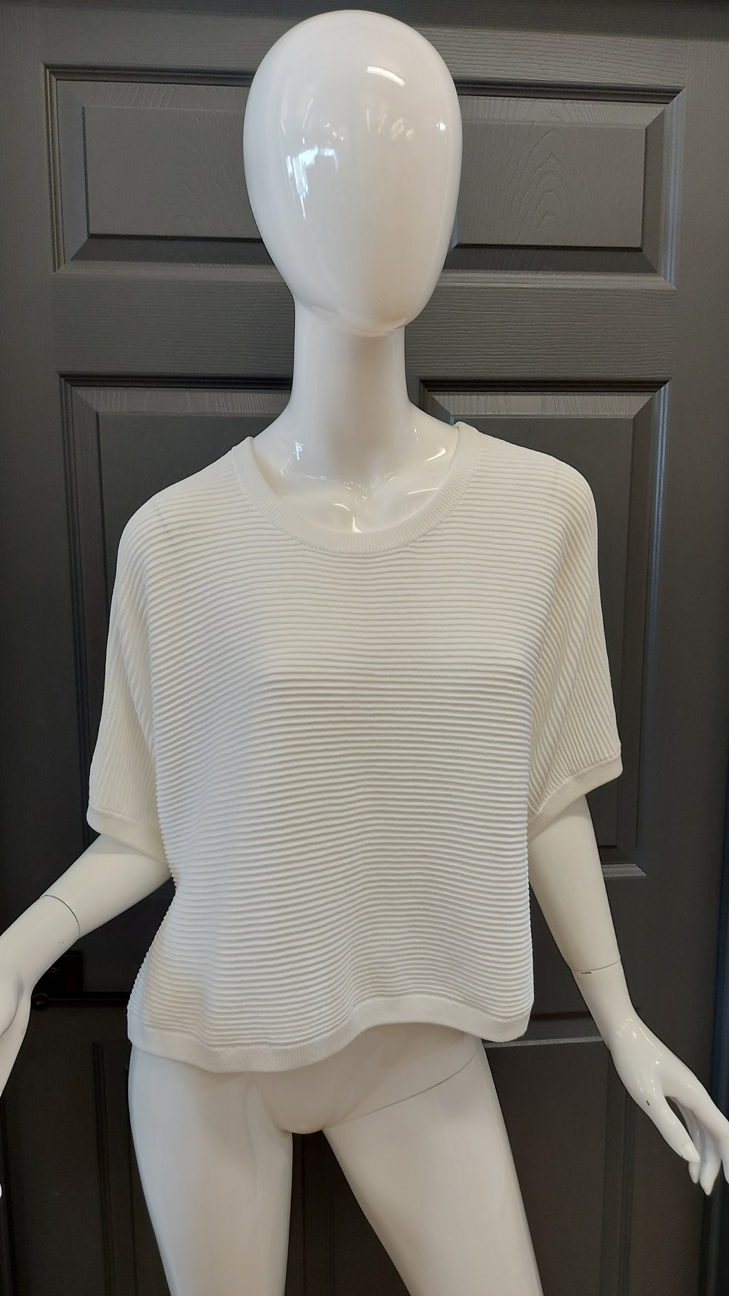 Babaton white sweater M