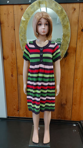 Gymboree stripe dress 7/