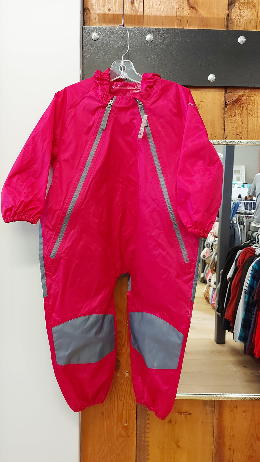 Cloudveil pink rainsuit 4