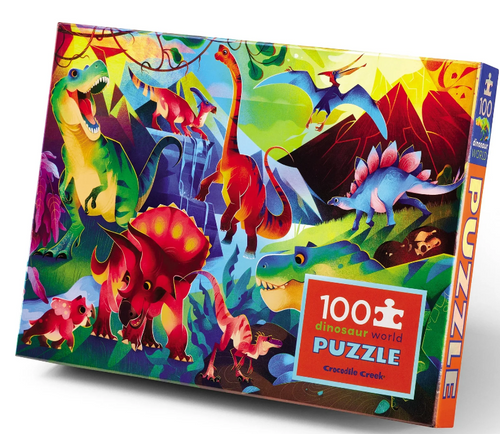 Holographic Puzzle Dino World