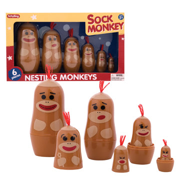Sock Monkey nesting monkeys